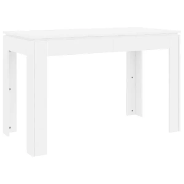 Begränsad tid vidaXL Matbord vit 120x60x76 cm konstruerat trä