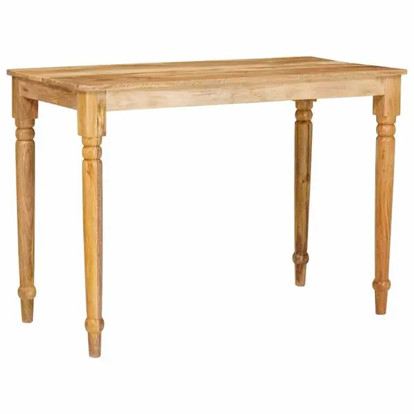 vidaXL Kaffeebord Brun 110 x 55 x 77 cm Massivt mangoträ Endast denna vecka