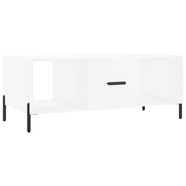 Beställ idag vidaXL Soffbord vit 102x50x40 cm konstruerat trä