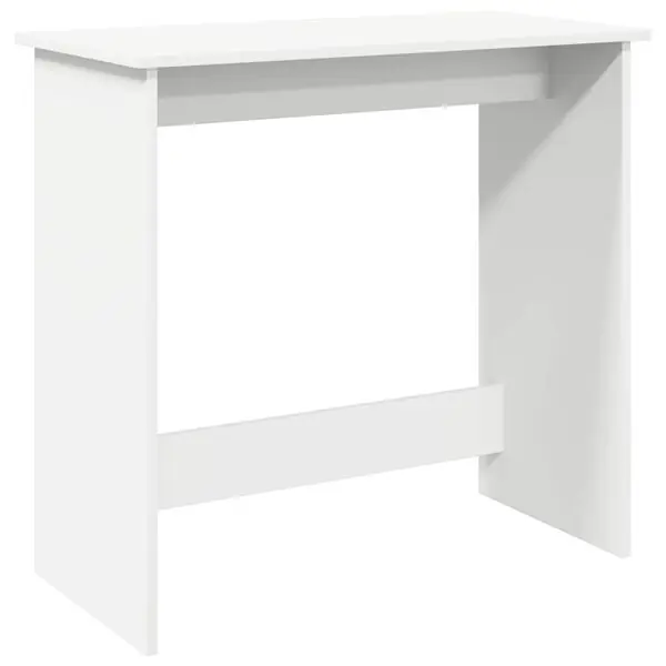 Erbjudandepris vidaXL Skrivbord vit 80x40x75 cm konstruerat trä
