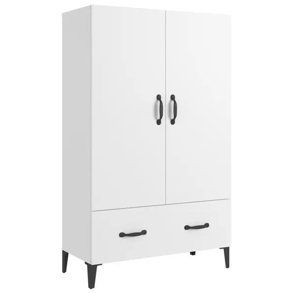 vidaXL Skänk vit 70x31x115 cm konstruerat trä Handla nu