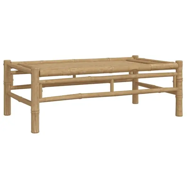 vidaXL Trädgårdsbord 100x55x33 cm bambu I lager