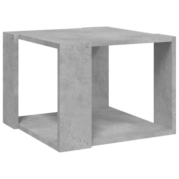 Kundfavorit vidaXL Soffbord betonggrå 40x40x30 cm konstruerat trä