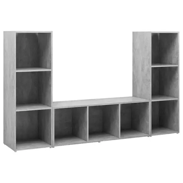 vidaXL | TV-skåp | 3 pcs 37 x 35 x 107.5 cm Reapris