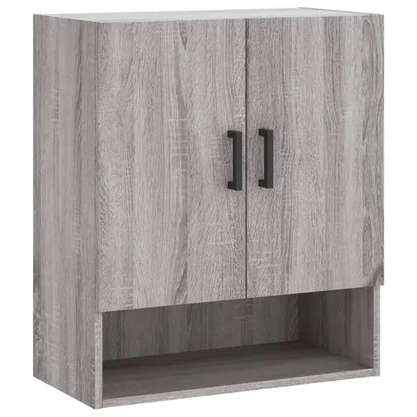 Expressleverans vidaXL Väggskåp grå sonoma 60x31x70 cm konstruerat trä
