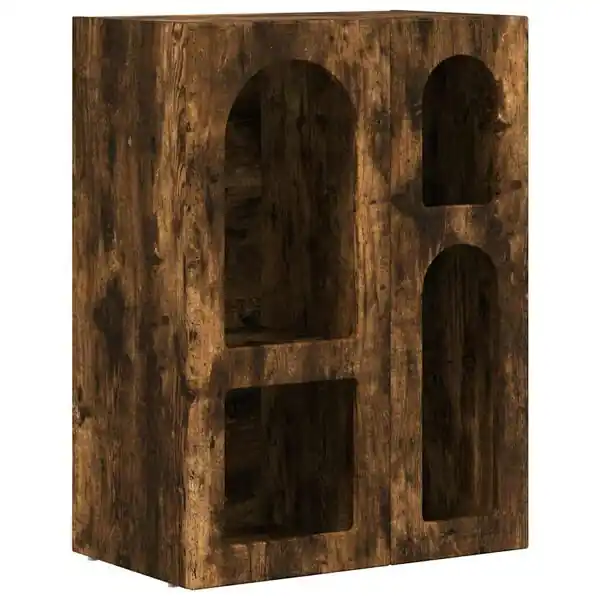 vidaXL Sideboard Rökt ek 59 x 35 x 80.5 cm Konstruerat trä Erbjudande