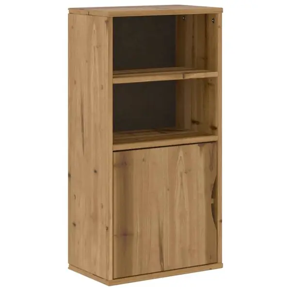 vidaXL Sidoskåp ODDA 40x24x79 cm massivt trä furu Kundfavorit