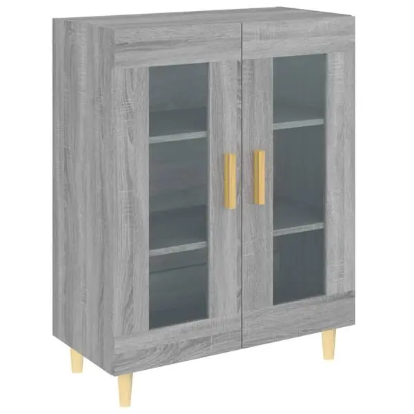 Beställ nu vidaXL Skänk grå sonoma 69,5x34x90 cm konstruerat trä