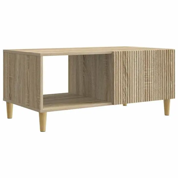 Kampanjpris vidaXL Kaffeebord Sonoma-ek 90 x 50 x 40 cm Konstruerat trä