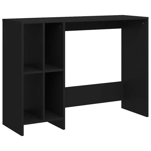vidaXL Datorbord svart 102,5x35x75 cm konstruerat trä Kampanjpris