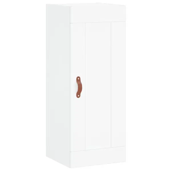 vidaXL Väggskåp vit 34,5x34x90 cm konstruerat trä Köp online