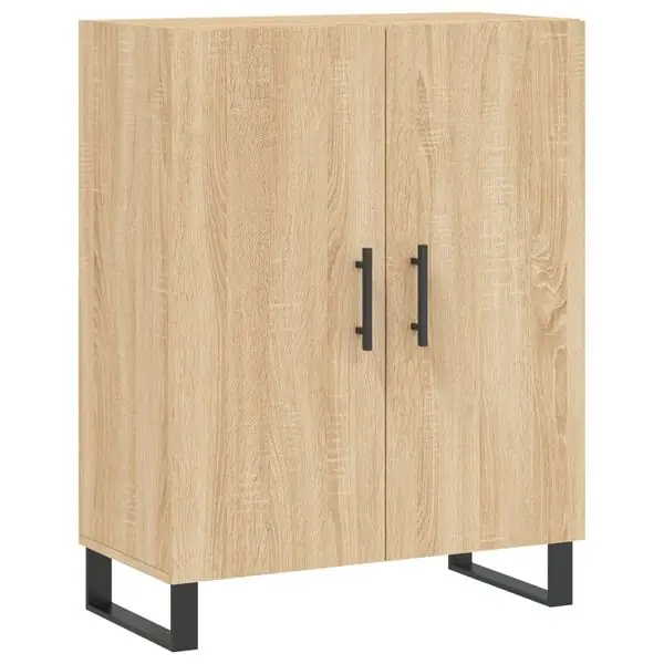 Snabb frakt vidaXL Skänk sonoma-ek 69,5x34x90 cm konstruerat trä