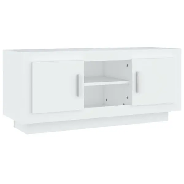 vidaXL Tv-bänk vit 102x35x45 cm konstruerat trä Kampanjpris