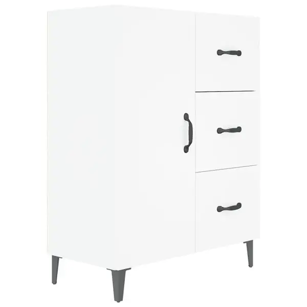 Populär vidaXL Skåp vit 69,5x34x90 cm konstruerat trä