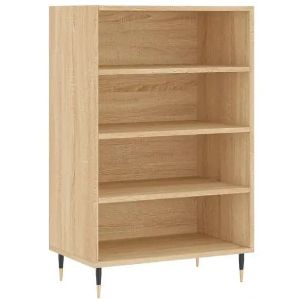 vidaXL Högskåp sonoma-ek 57x35x90 cm konstruerat trä Utförsäljning