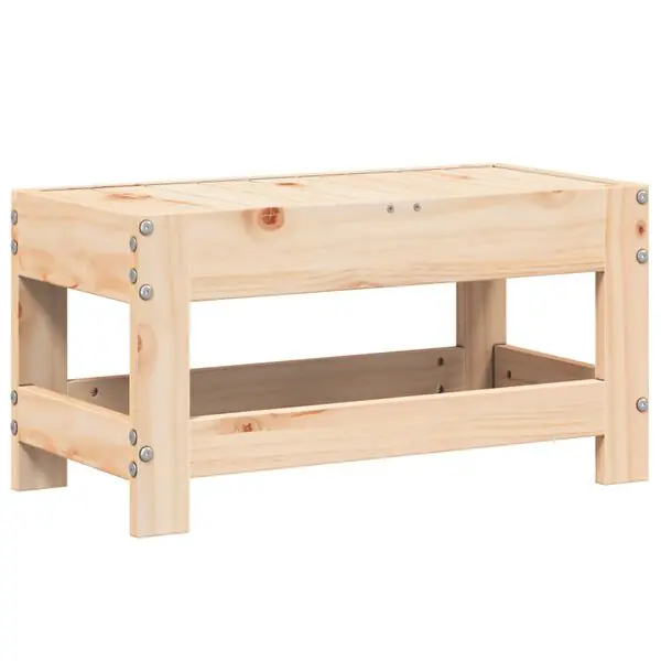 vidaXL Trädgårdspall 62x30x32 cm massiv furu Sänkt pris