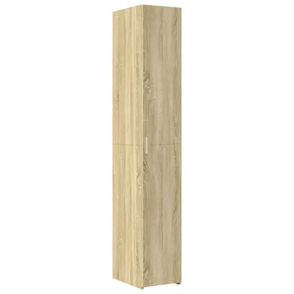 Snabb leverans vidaXL Högskåp sonoma-ek 30x42,5x185 cm konstruerat trä