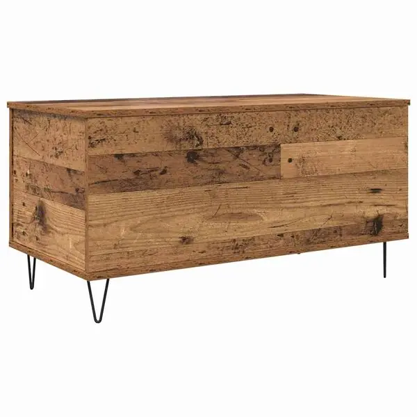 vidaXL Kaffeebord Gammalt trä 90 x 44.5 x 45 cm Konstruerat trä Rabatter