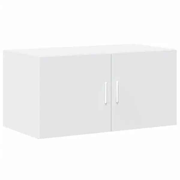vidaXL Väggskåp vit 80x42,5x40 cm konstruerat trä Bästa pris