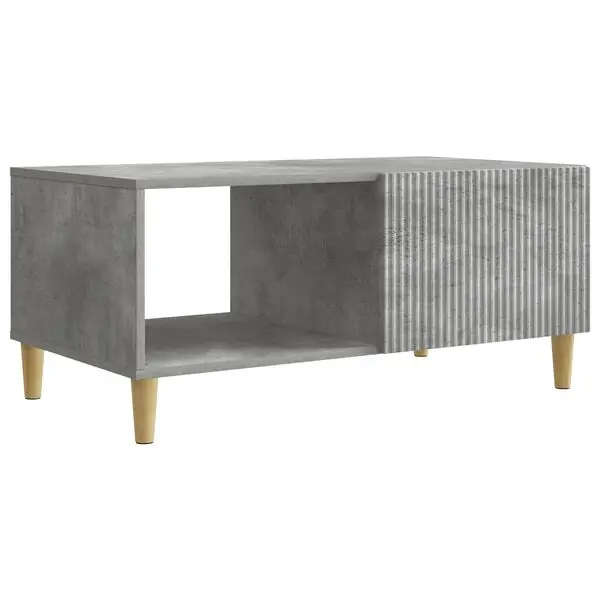 vidaXL Kaffeebord Betonggrå 90 x 50 x 40 cm Konstruerat trä Fri frakt