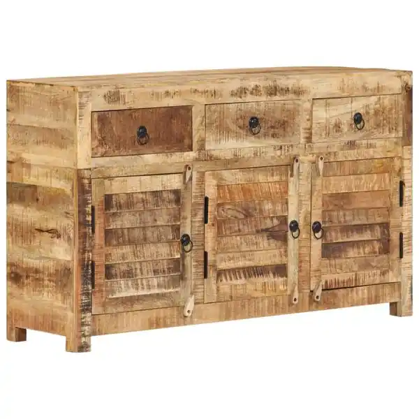 Endast denna vecka vidaXL Skänk 110x30x65 cm massivt mangoträ