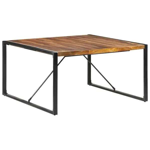 Reapris vidaXL Matbord 140x140x75 cm massivt trä