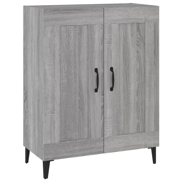 vidaXL Skänk grå sonoma 69,5x34x90 cm konstruerat trä Kundfavorit