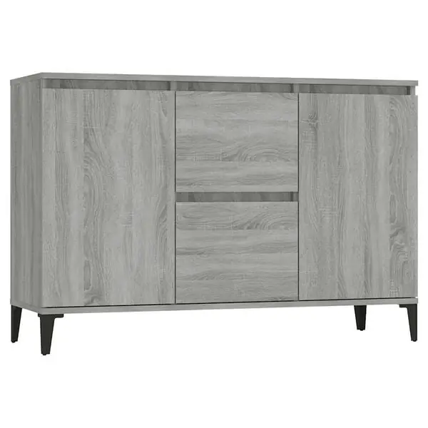 vidaXL Skänk grå sonoma 102x35x70 cm konstruerat trä Erbjudande