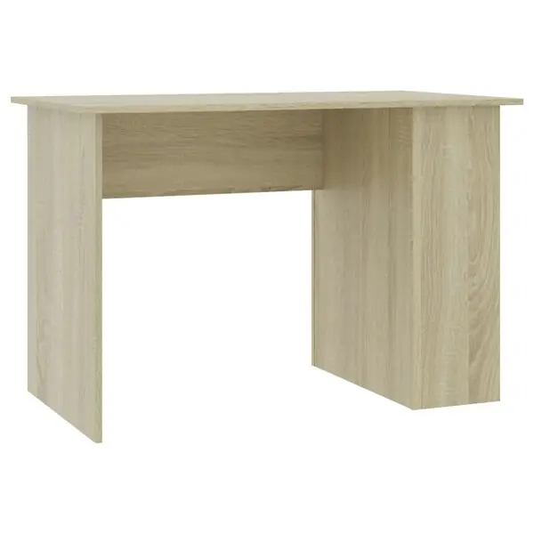 vidaXL Skrivbord sonoma-ek 110x60x73 cm konstruerat trä Endast denna vecka