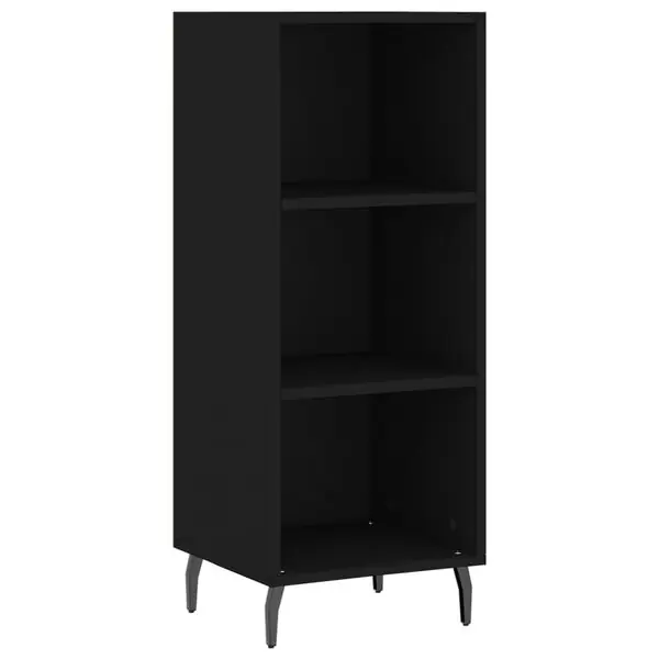 Billigare vidaXL Skänk vit 34,5x32,5x90 cm konstruerat trä