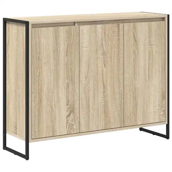Fynd vidaXL Sidokabinett Sonoma 96,5 x 30 x 75 cm Konstruerat trä