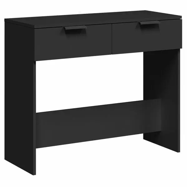 Nyhet vidaXL Konsolbord svart 90x36x75 cm konstruerat trä