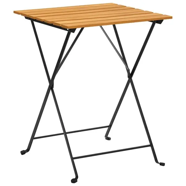Kundfavorit vidaXL Cafébord 55x54x71 cm massivt akaciaträ