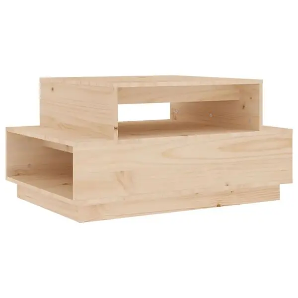 Populärt val vidaXL Soffbord 80x55x40,5 cm massiv furu