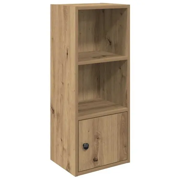 vidaXL Bokhylla ek 31x24x77 cm konstruerat trä Populär