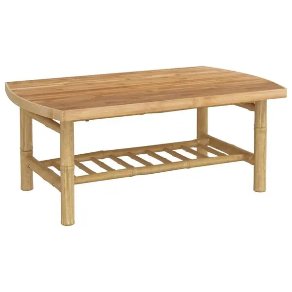 Beställ idag vidaXL Trädgårdsbord 90x55x37 cm bambu