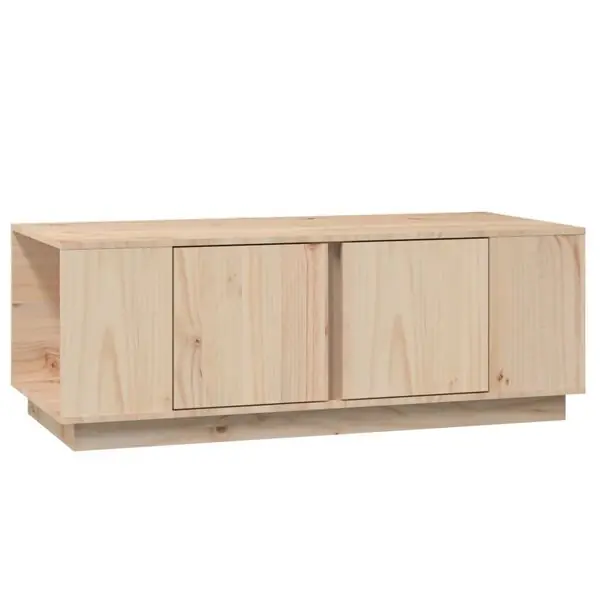 vidaXL Soffbord 110x50x40 cm massiv furu Begränsat antal