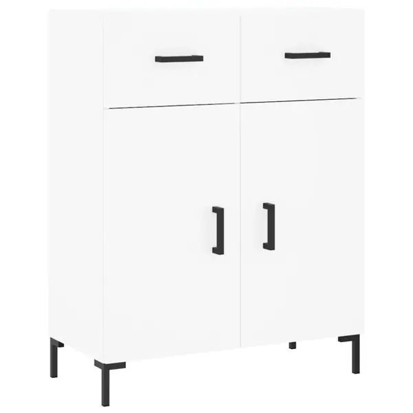 Rea vidaXL Skåp vit 69,5x34x90 cm konstruerat trä