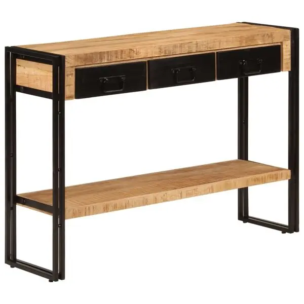 Köp nu vidaXL Konsolbord 110x30x76 cm massivt mangoträ