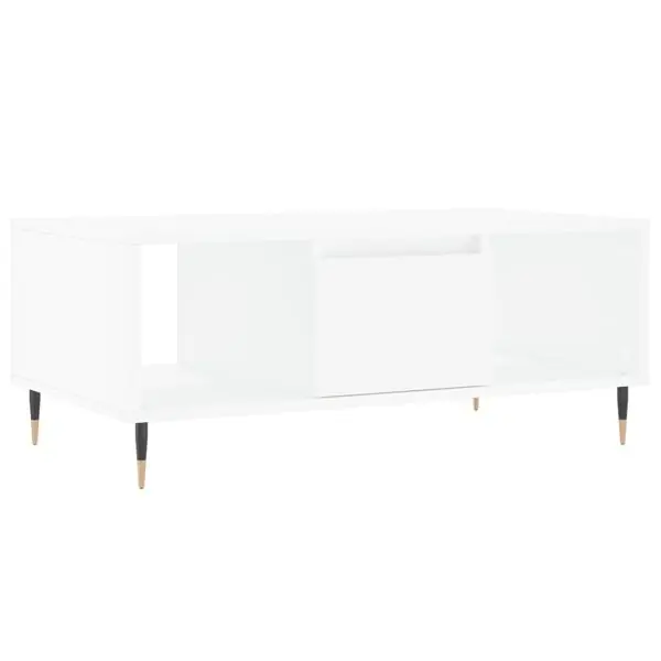 Erbjudandepris vidaXL Soffbord vit 90x50x36,5 cm konstruerat trä