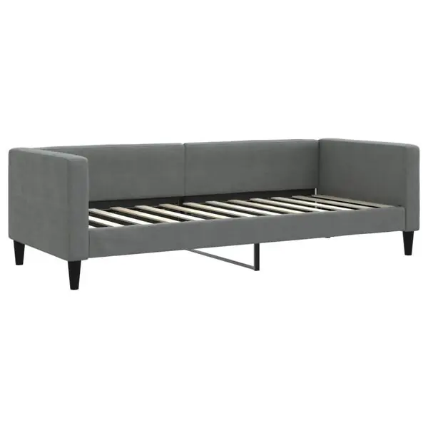 Fynd vidaXL Dagbädd mörkgrå 80x200 cm tyg