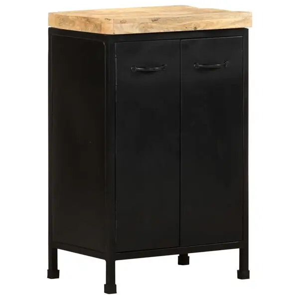 Billig vidaXL Skänk 47x35x76 cm grovt mangoträ