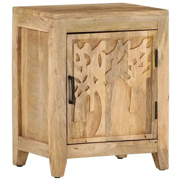 Expressleverans vidaXL Sängbord 40x30x50 cm massivt mangoträ