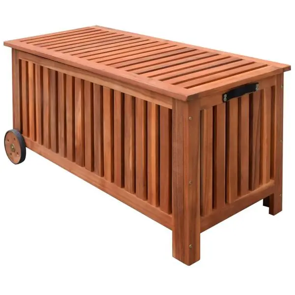 vidaXL Dynbox 118x52x58 cm trä Begränsad tid