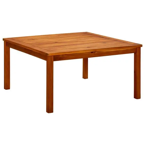 vidaXL Trädgårdsbord 85x85x45 cm massivt akaciaträ Erbjudandepris