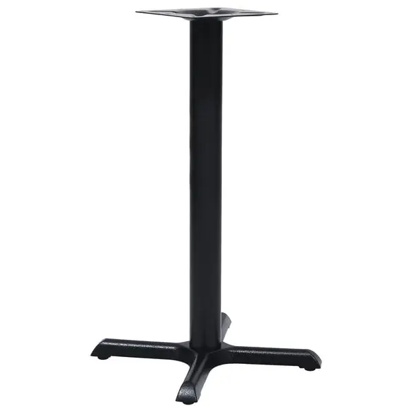 vidaXL Bistro bordsben svart 56x56x72 cm gjutjärn Populär