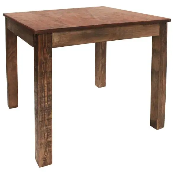 Sänkt pris vidaXL Matbord blandat återvunnet trä 82x80x76 cm