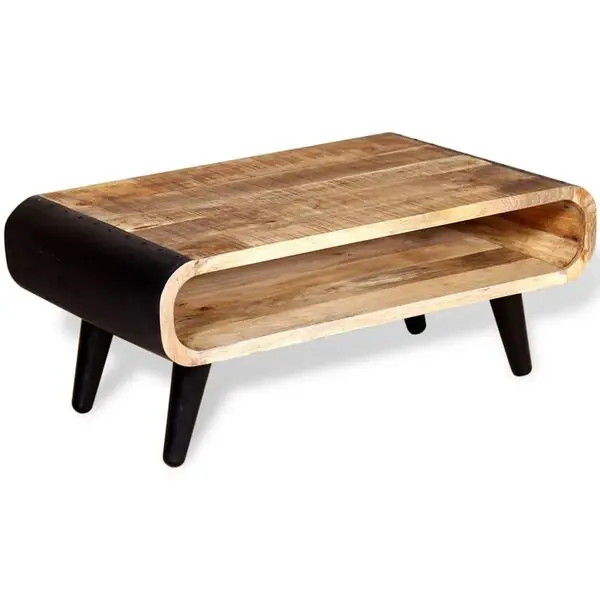vidaXL Soffbord grovt mangoträ 90x55x39 cm Kundfavorit