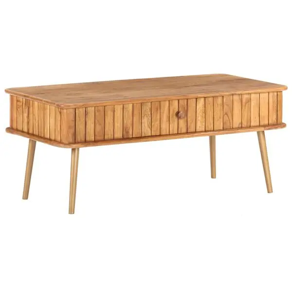 vidaXL Soffbord 100x50x40 cm massivt akaciaträ Endast idag