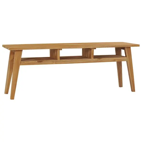 Lägg i varukorgen vidaXL TV-bänk 120x35x45 cm massivt teakträ